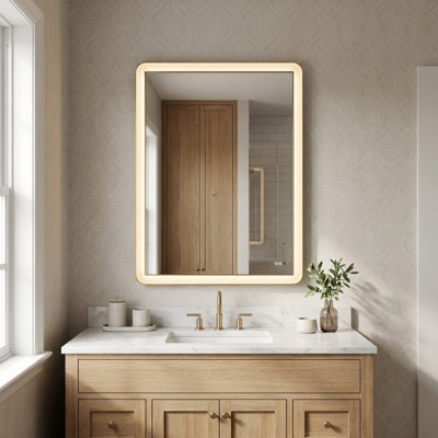 Chopin Rectangular Illuminated Mirror