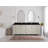 Aberdeen 84'' Double Bathroom Vanity with Quartz Top-94240488-94240505