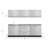 96" Stainless steel 7-Piece Modular Kitchen Package