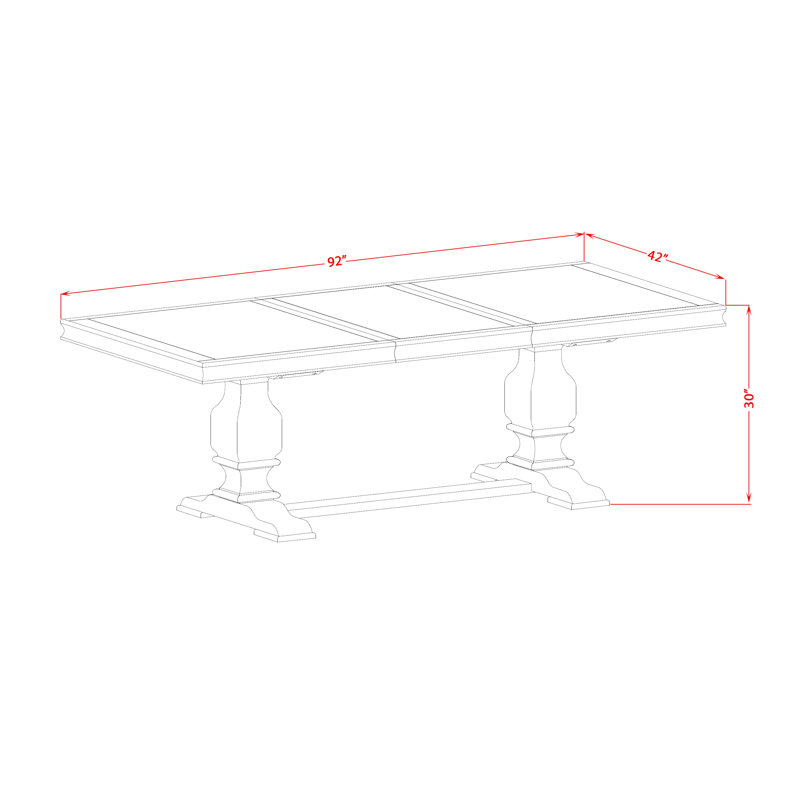 L'ensemble de table de salle à manger 9 pièces Mid-Century comprend une table de cuisine et 8 chaises de salle à manger en polyester gris foncé avec dossier capitonné - Finition noyer antique