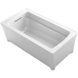 Archer 61.75" x 31.75" Soaking Bathtub