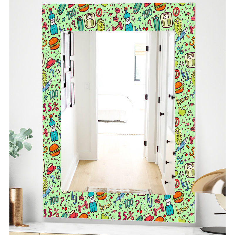 Miroir de salle de bain/meuble-lavabo de nourriture, H 24 po x l 32 po