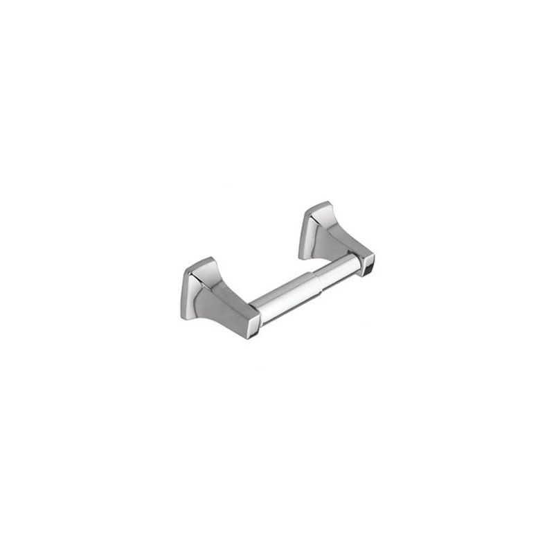 Contemporary Wall Mounted Toilet Paper Holder, Chrome