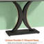Console compacte, table de vestibule de style industriel moderne, table de canapé robuste-129423676-129423714