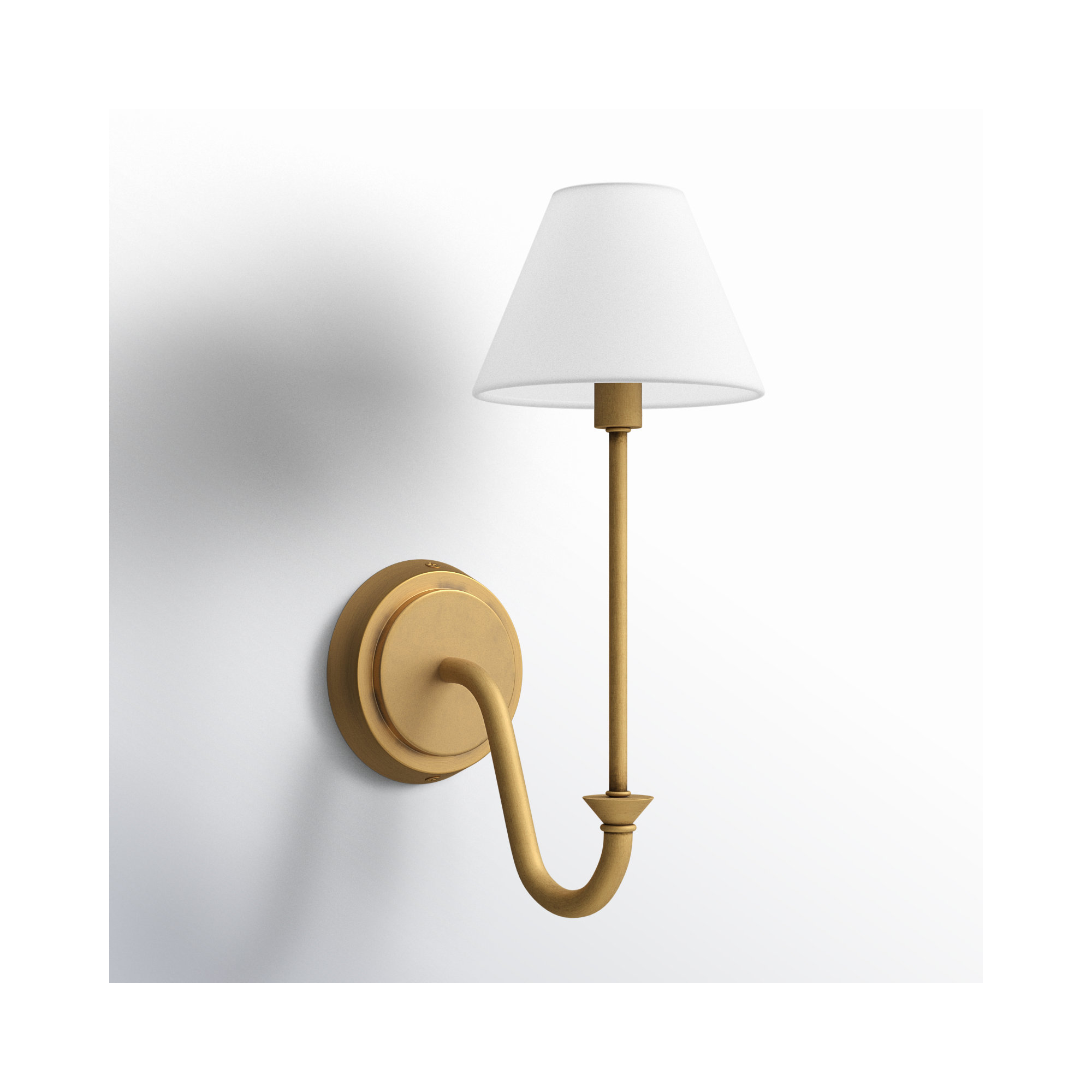 Greta Linen Wall Sconce by Hinkley, Gold