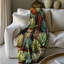 Bright Succulents - couverture de qualité supérieure 1 pièce-99252998