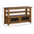 Dickerson 50'' Glass Top Console Table