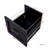 Home Office Computer Desk With Hutch, Antiqued Black Finish-1312495570