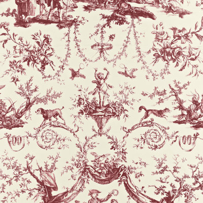 Le Couronnement De La Rosiere Fabric