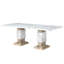 STACEY BEIGE DINING TABLE
