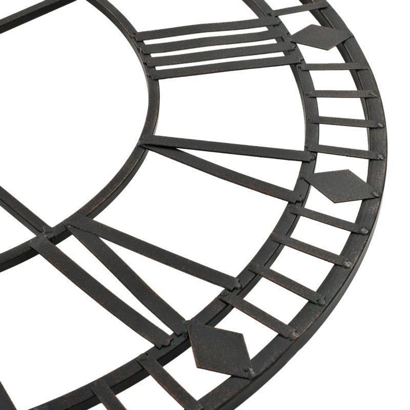 Hardison Metal Wall Clock