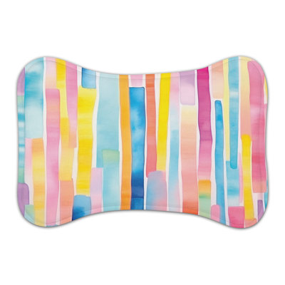 Watercolor Designs - Tapis d'alimentation en os 1 pièce