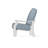 St. Catherine Marine Grade Polymer Deep Seating Cushion Arm Chair-98712572-98359909