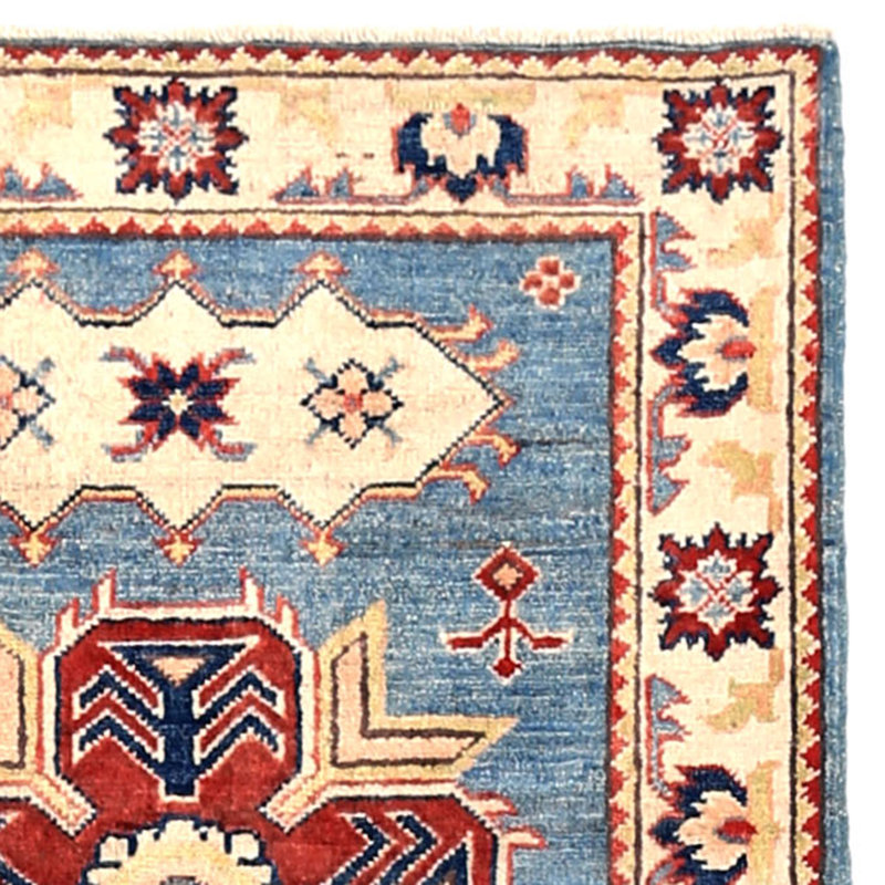 Tapis bleu clair / ivoire Horley