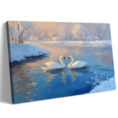Reproduction d'art sur toile GUTTATY, impression de nature florale élégante