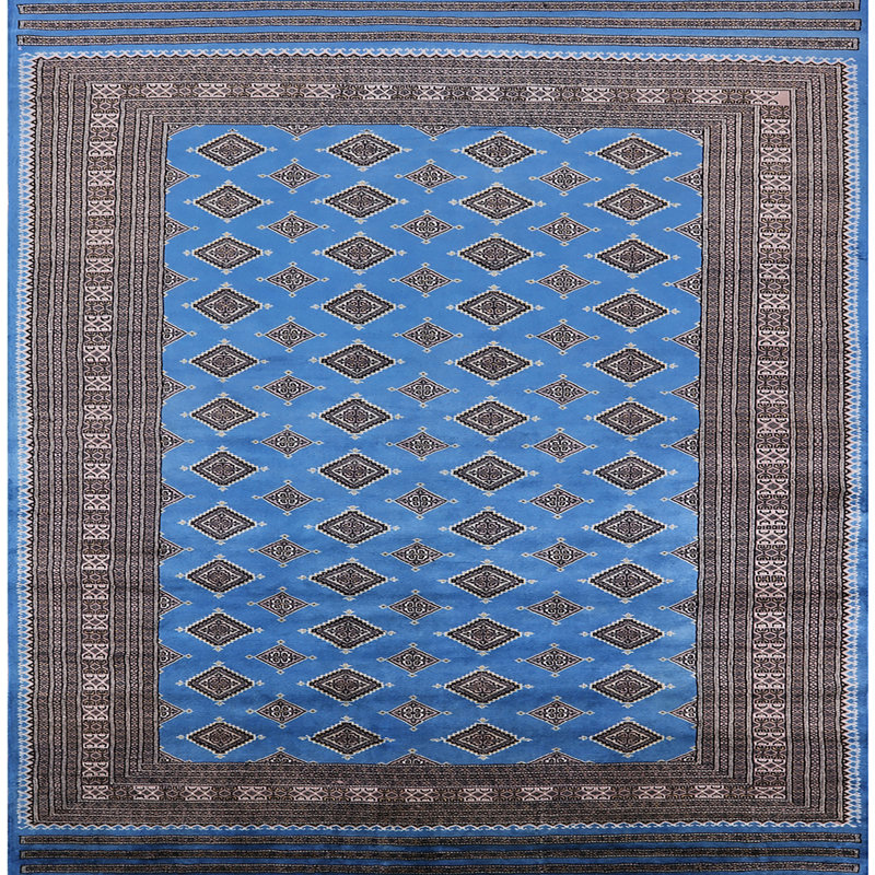 Janiyah Oriental Indoor Rug, Square 7'