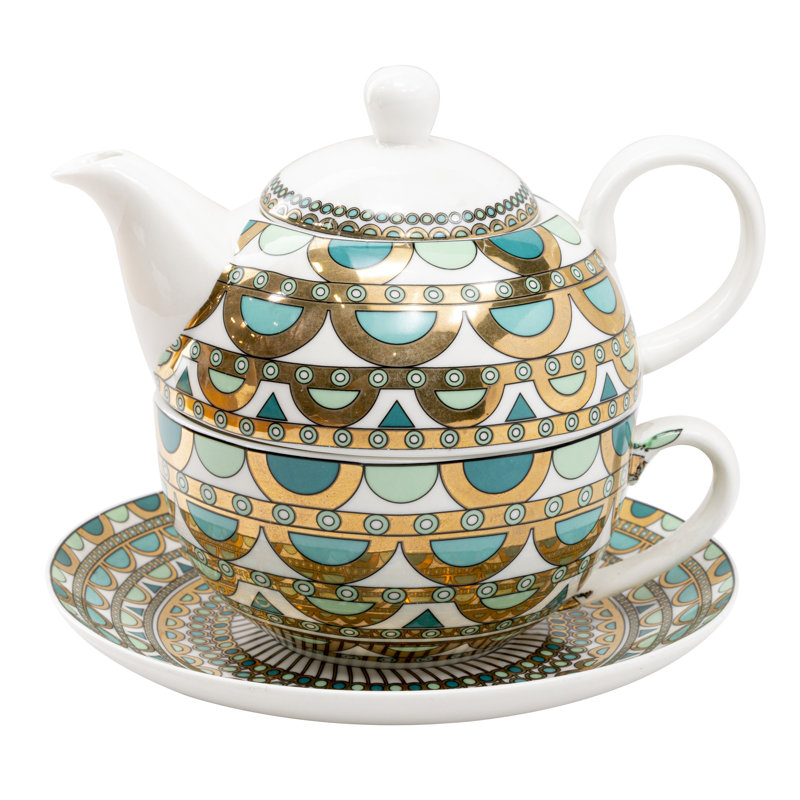 Grace's Tea Ware 16oz. Geometric Teapot