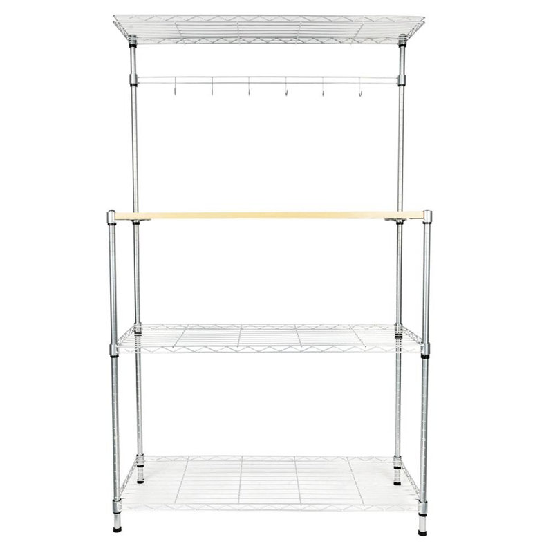 90cm W Steel Height -Adjustable Shelving Unit