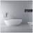 66.9 Inch Freestanding Solid Surface Soaking Bathtub For Bathroom