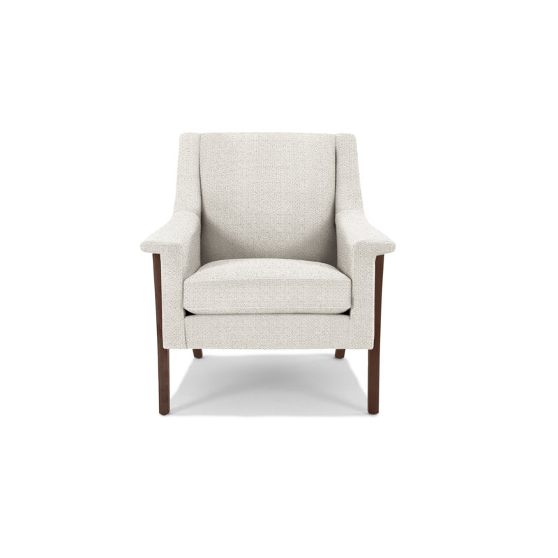 Fauteuil Arlo, Noyers, Polypropaline blanc bouleau