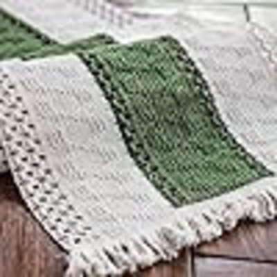 Macrame Table Runner Boho Table Runners With Tassels Hand Woven Cotton Table Runner Rustic Farmhouse Table Runners For Bohemian Kitchen Dining Table(12X71in)