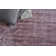 Plush Ombre Hand-Knotted Wool/Viscose Area Rug in Deep Mauve