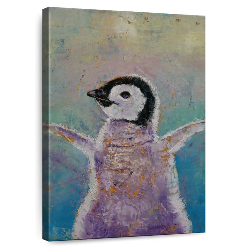 Brampt Baby Penguin, 39" H x 26" W