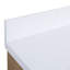 Meuble-lavabo de salle de bain autoportant 48 po entièrement assemblé avec plateau en bois massif et plateau blanc entièrement assemblé