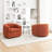 Odey Upholstered Swivel Barrel Chair-479968157