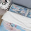 Ensemble de housse de couette blanc et bleu Cherry Blossoms Flow III - Tree Cherry Blossom-101241861