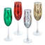 4 Piece 177ml Glass Flute Set