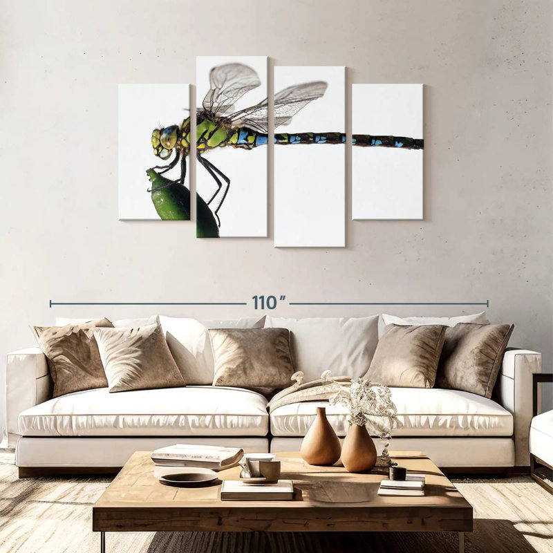 Green Darner Dragonfly, 48" H x 75" W