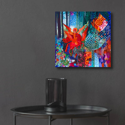 Bungalow Rose «Saint Michael The Archangel» par Oxana Zaika, art mural en verre acrylique