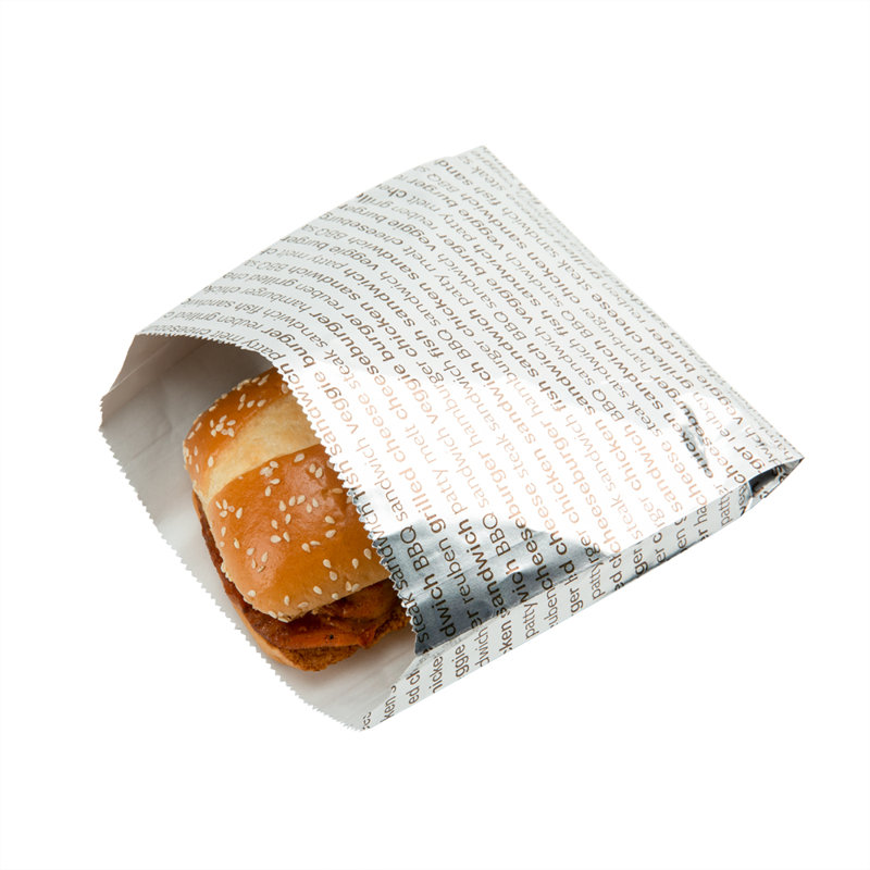 Paper Food Bag, 5.91" H x 1.18" W x 6.5" D