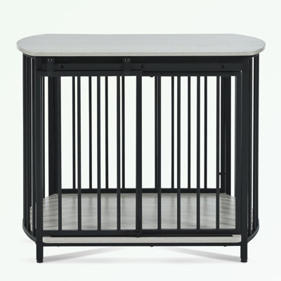Cage pour chien avec portes doubles