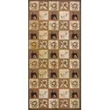 Hand Knotted Wool Area Rug