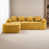 Chenille jaune