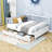 Wooden Daybed with 2 Drawers-2117117558-2117117557