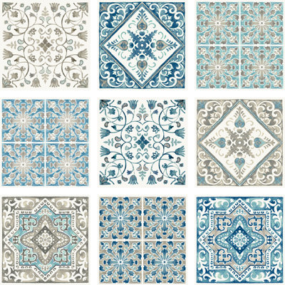 Miguel Graphics Non-Wall Damaging Tile Decals