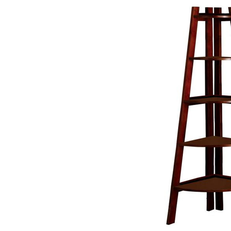Étagère à échelle Lyss L 63,25 po x l 29,25 po x P 19,5 po Lewistown
