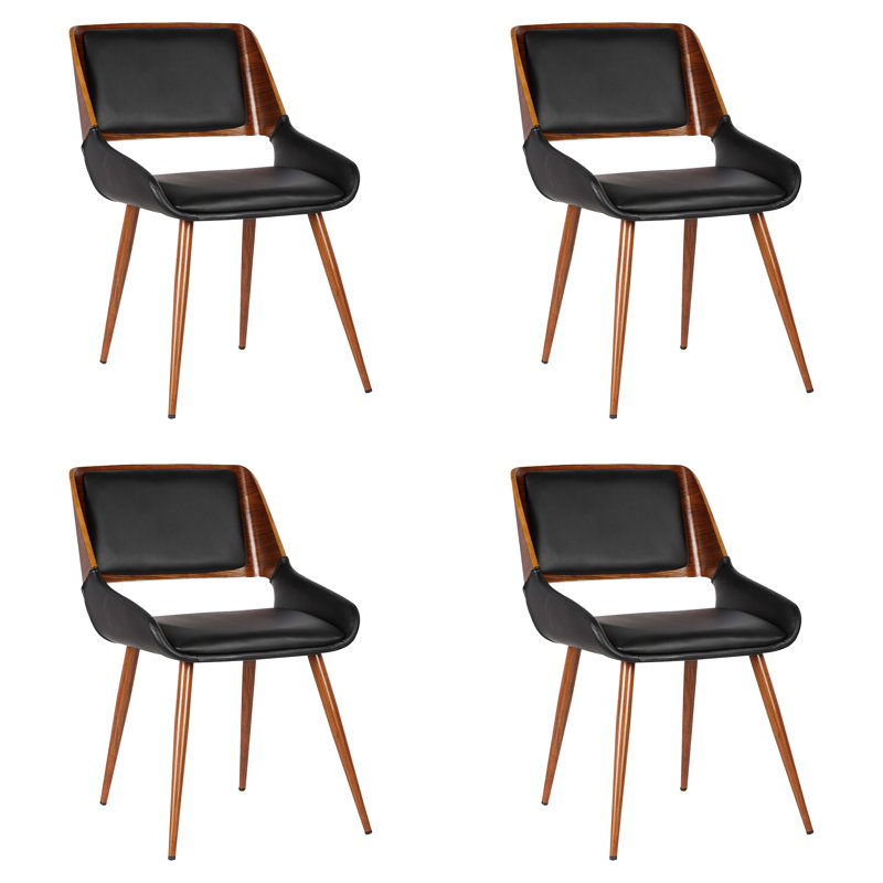 Chaise d'appoint en noir nairn, 4
