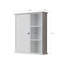 Armoire murale blanche 23,6 po-347852346