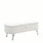 Banc de rangement avec repose-pieds 45,5 pouces-176222619