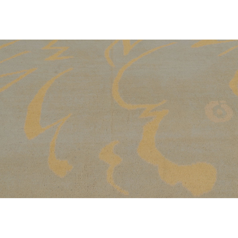 Textural One-of-a-Kind 12'0X14'0 Hand Knotted Area Rug