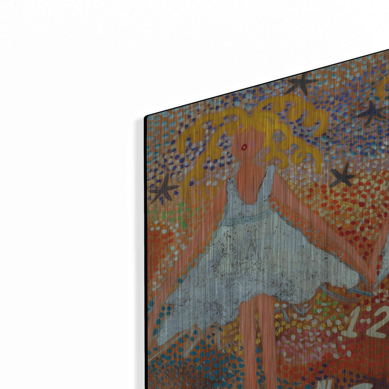 «Desert Dance» par Caroline Bench, H 24 po x l 24 po