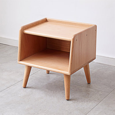 Wood Bedside Cabinet  Nightstand