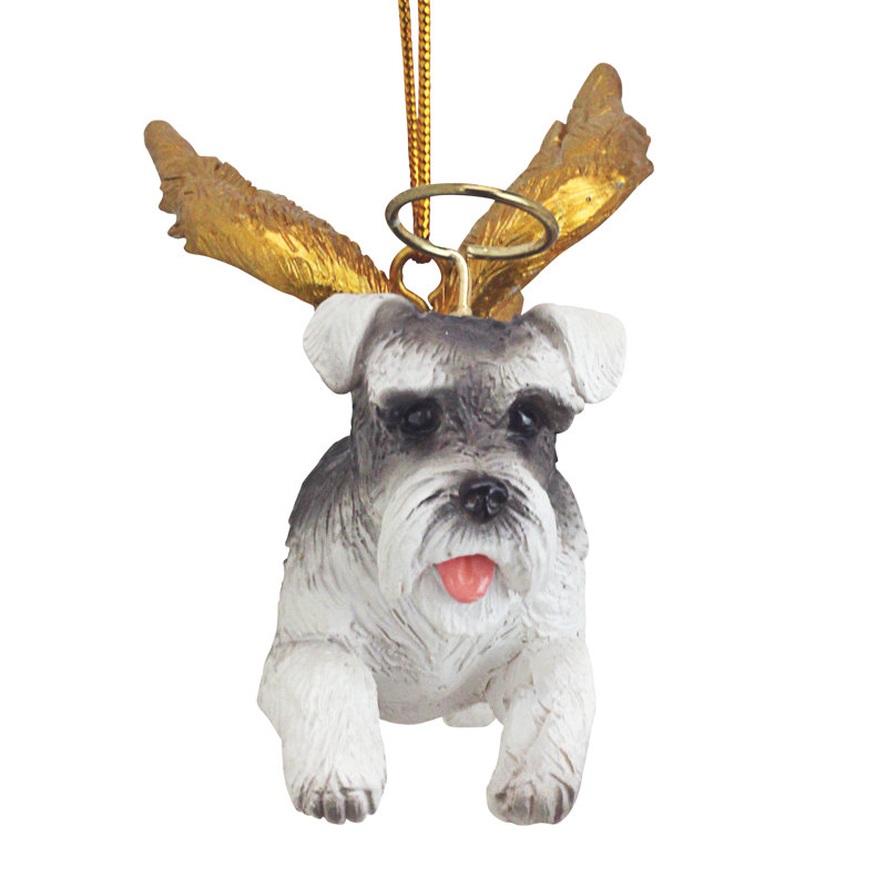 Dog Angel Holiday Ornament