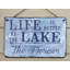 Décoration murale «Life is Better at the Lake»-1740316146-1740316150
