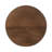 Round Ribbed Wood Drink Table-2076571536
