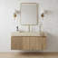 Meuble-lavabo mural 36 po avec comptoir en pierre frittée et lavabo en céramique, armoire de rangement avec 1 tiroir et porte à fermeture en douceur-522743875-522743874-522743872